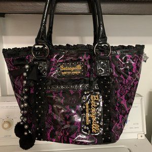 Betsey Johnson Betseyville Femme Fatale Tote Bag